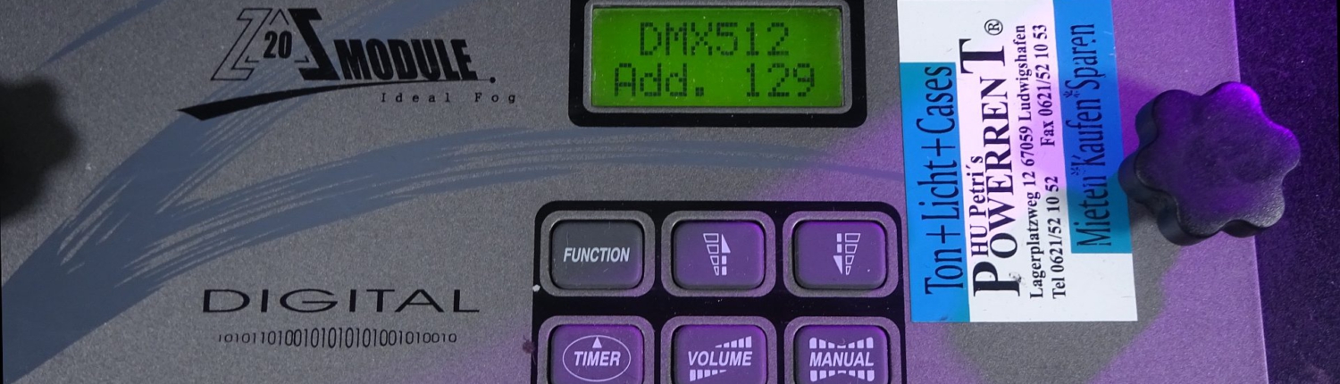 Antari Z-3000 Nebelmaschine Remote DMX