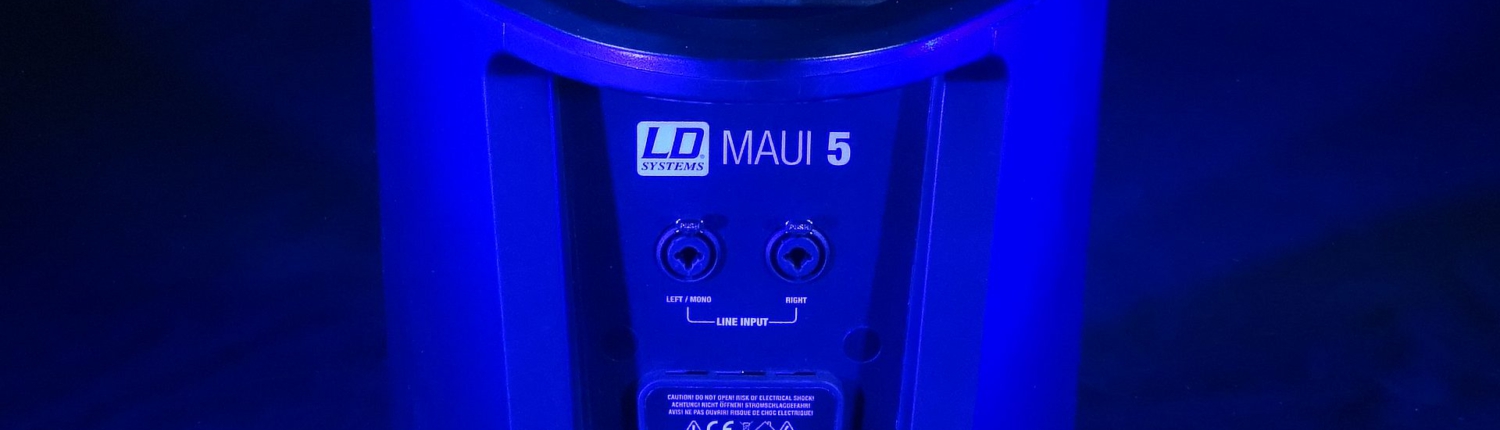 LD Systems Maui 5 Rückseite