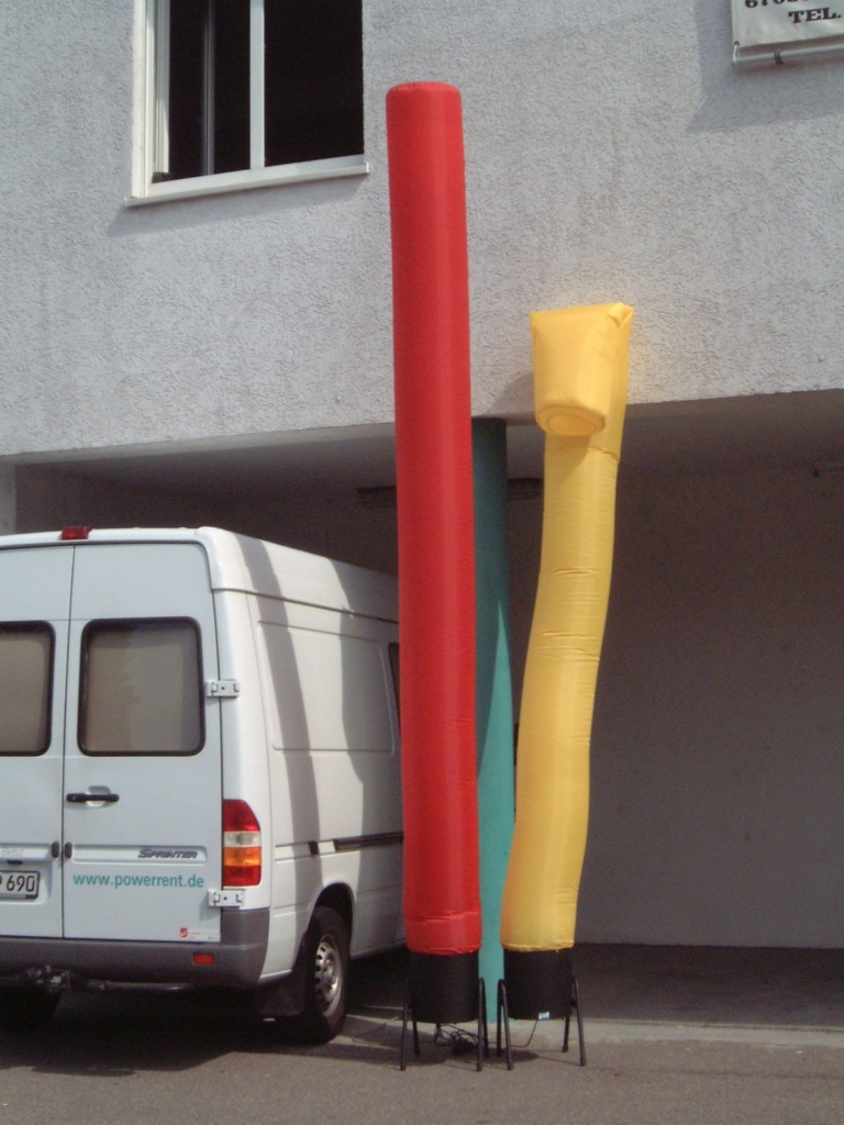 Airtube 4m rot und gelb