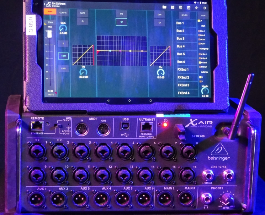 Behringer XR 18 XAir HU Petri's POWERRENT®