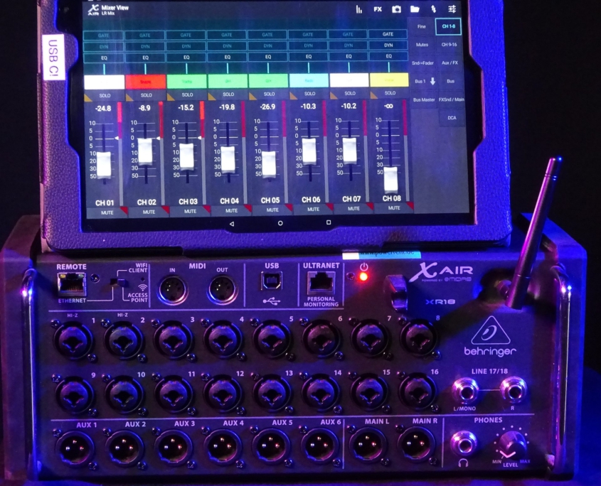 Behringer XR 18 XAir HU Petri's POWERRENT®