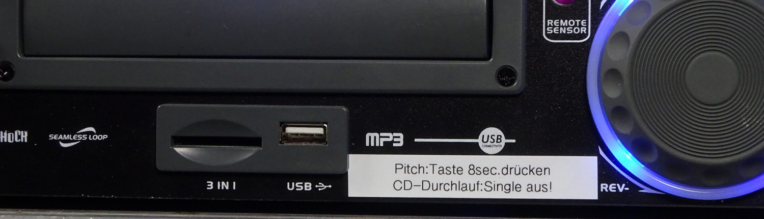Omnitronic XDP1400 USB