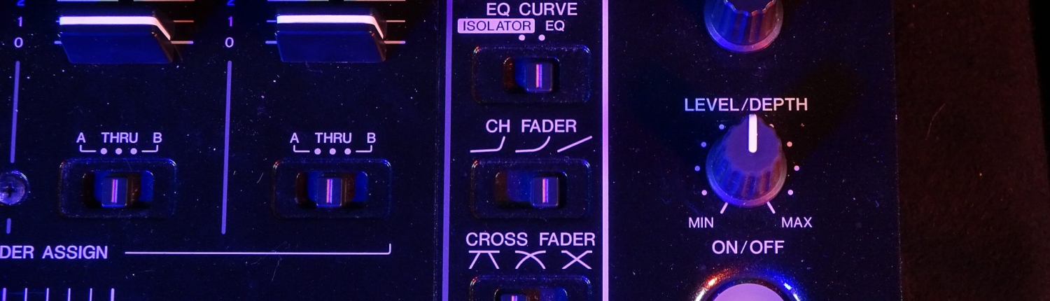 Pioneer DJM850 Crossfade