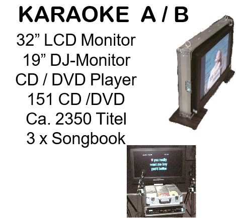 Karaokeanlage A B