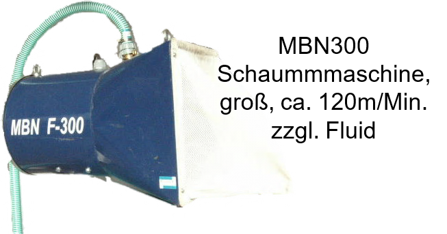 MBN F300 Schaummaschine