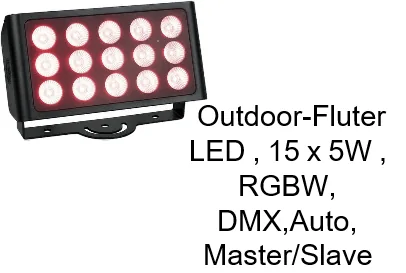 Cameleon 15x5W Outdoor LED Fluter