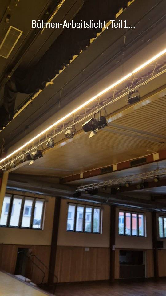 LED Rampen als Bühnenarbeitslicht, 2-Kreisig angesteuert, über DMX vom Saal-Mischpult aus steuerbar
:
:
:
#festinstallation #beleuchtungstechnik #powerrentveranstaltungstechnik #veranstaltungstechnik #meisterpetri #igersludwigshafen #deinludwigshafen #ludwigshafengram #powerrentludwigshafen