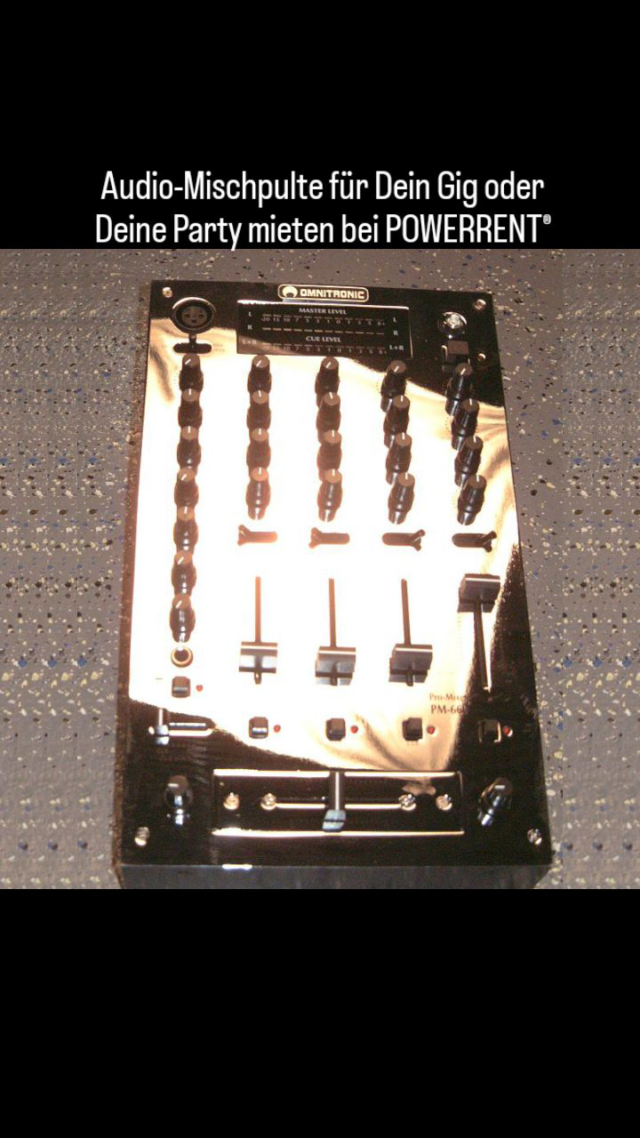 Audio-Mischpulte für Dein Gig oder Deine Party mieten bei POWERRENT ®...
:
:
:
#ludwigshafengram #Veranstaltungstechnikmieten #audiotechnik #livemixing #djmixing #powerrentveranstaltungstechnik #igersludwigshafen #ludwigshafen