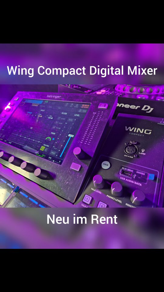 Neu im Rent: Behringer Wing Compact ( und Behringer Wing Rack) Digital Audio Mischpult der neusten Generation mit eingebauter Recording Card WLive
:
:
:
#audioengineer #livemix #behringerwing #wingcompact #veranstaltungstechnik #igersludwigshafen #ludwigshafengram #powerrentveranstaltungstechnik #ludwigshafen #livegig #meisterpetri #Event #beschallung