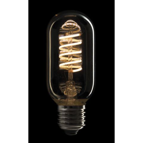 Showtec LED Filament Bulb E27 5W, Dimmable, Gold glass cover